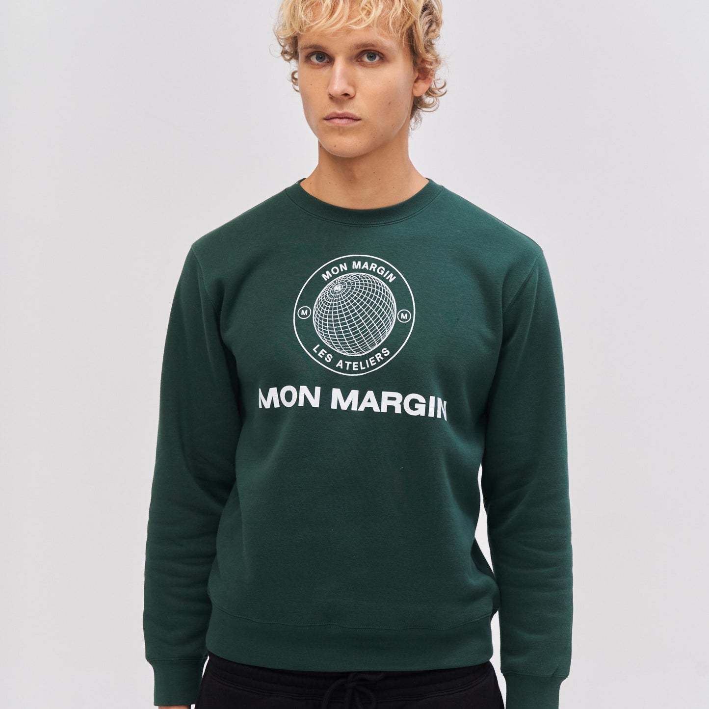 WORLD CREWNECK PULLOVER I MON MARGIN
