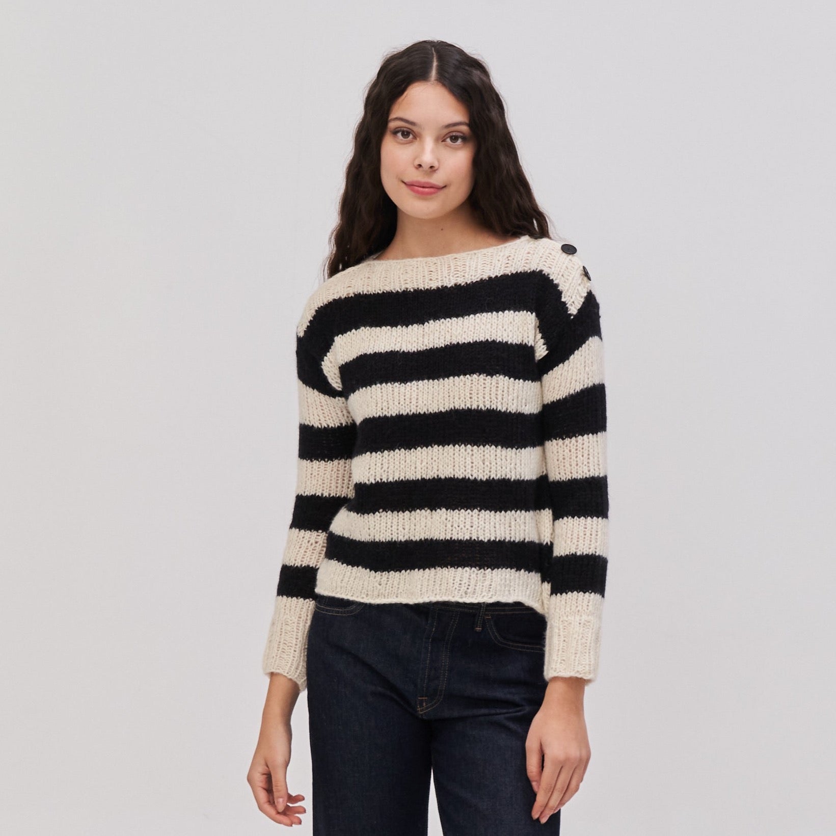 BRETON PULLOVER I MON MARGIN