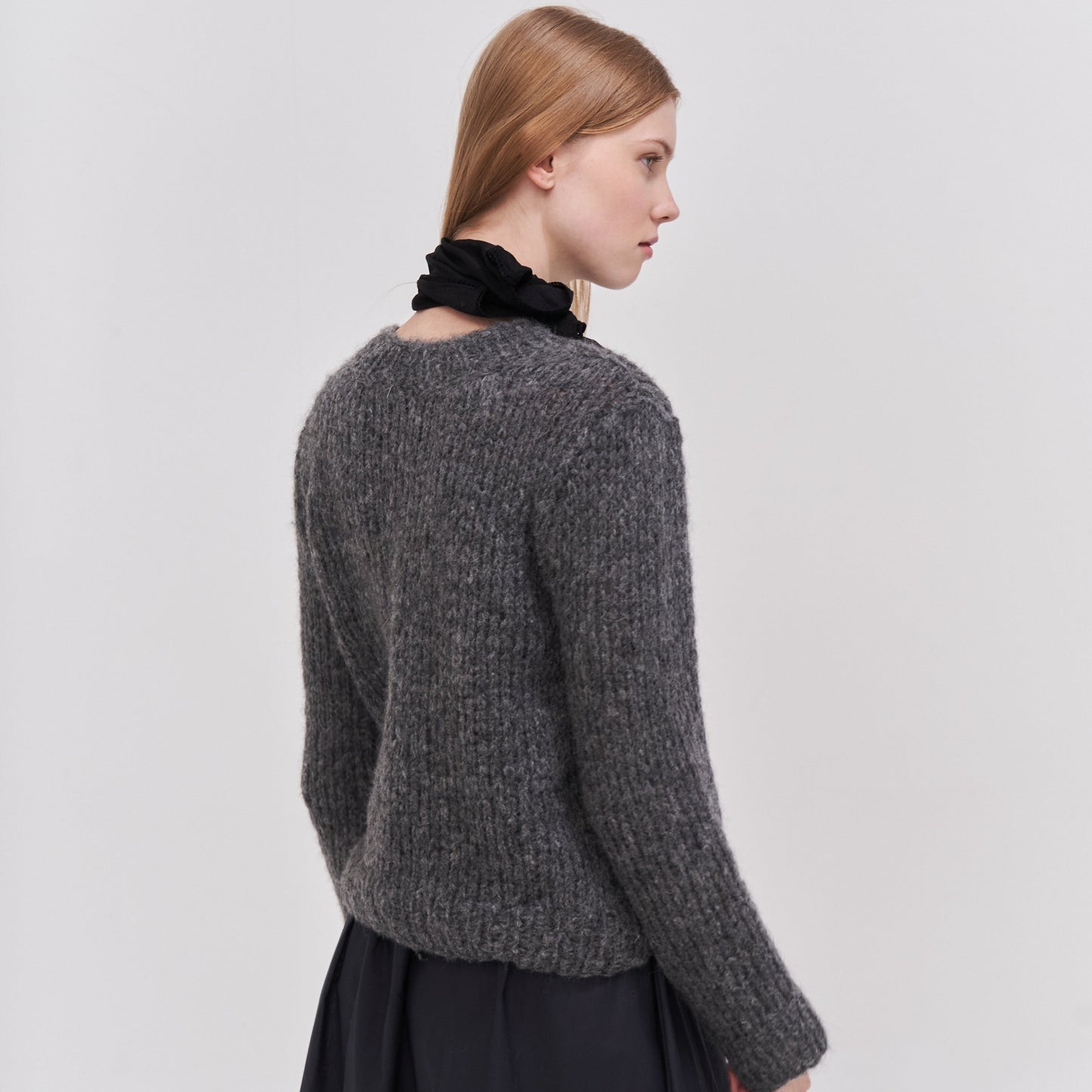 CHARCOAL PULLOVER I MON MARGIN