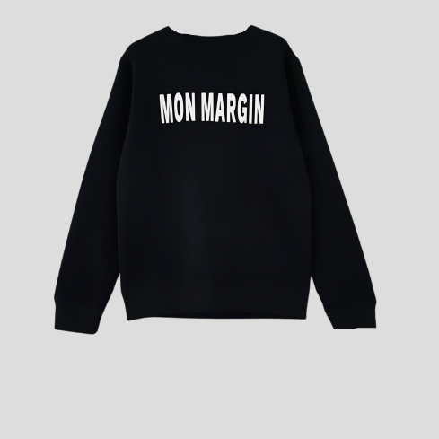 MON MaRGIN SWEATSHIRT I MON MARGIN